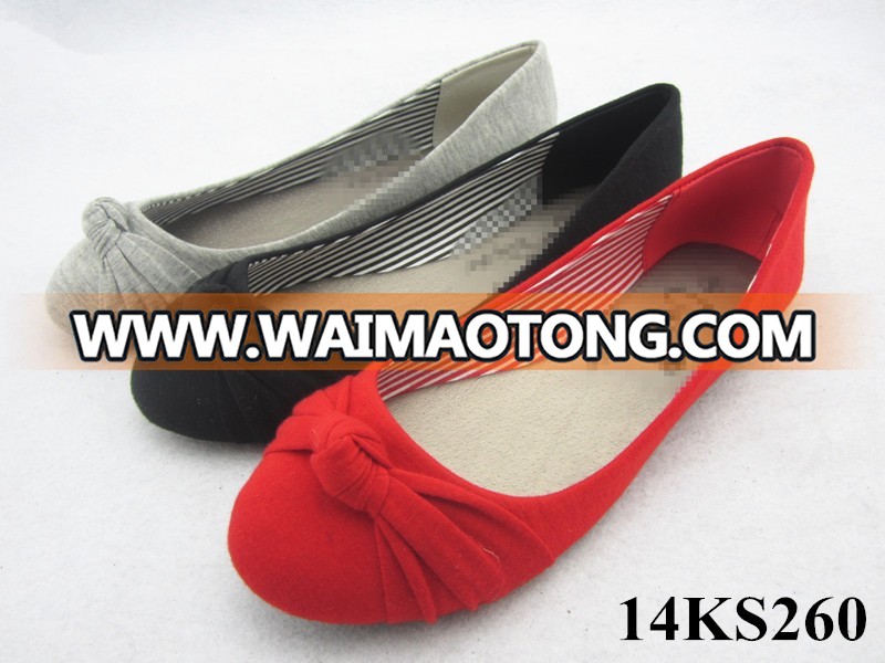 Lady bowknot flats ballet shoes